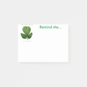 Post-it® Vieux dicton irlandais. Notes pour me rappeler