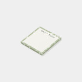Post-it® Vigne Tourbillonnante Abstraite Notes Modernes & G (Incliné)
