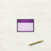 Post-it® Vignette cool violet-noir gris (Sur un bureau)