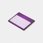 Post-it® Vignette cool violet-noir gris (Incliné)