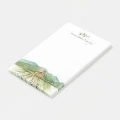 Post-it® Vignoble d'aquarelle (Incliné)