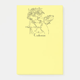 Post-it® Viking Mermaid Warrior Thunder_Cove 