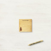 Post-it® Viking rustique (Sur un bureau)