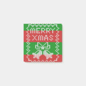 Post-it® Vilain pull motif sonnettes Joyeux fils Xmas (Devant)