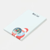 Post-it® Ville de Santa Claus dans le monde (Incliné)