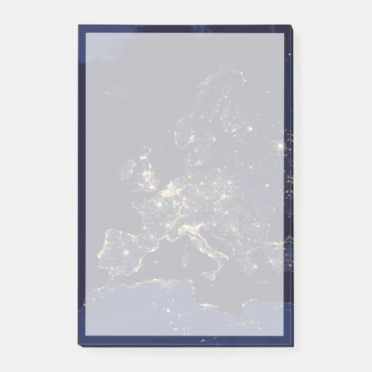 Post-it® Ville Éclairante Dans Plusieurs Villes Européennes (Devant)