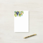 Post-it® Vin de raisin (Sur un bureau)