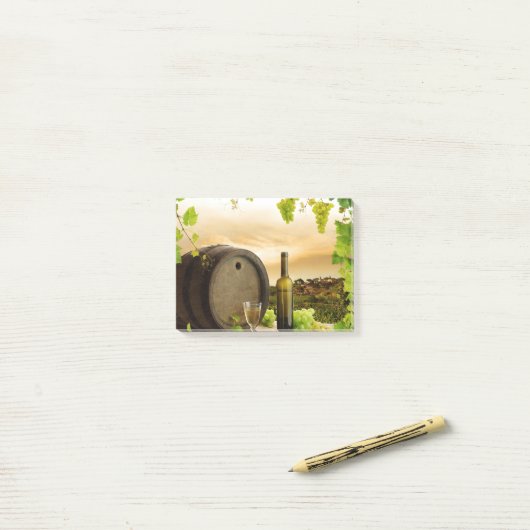 Post-it® Vin fin (Sur un bureau)