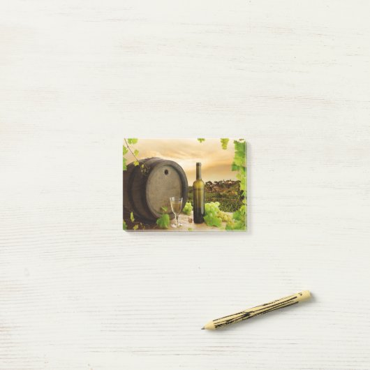 Post-it® Vin fin (Sur un bureau)