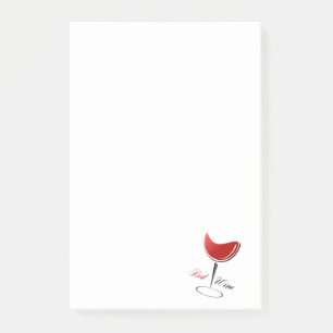 Post-it® Vin rouge