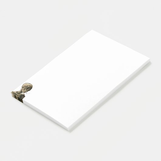 Post-it® Vincent van Gogh - Crâne avec cigarette brûlante (Incliné)