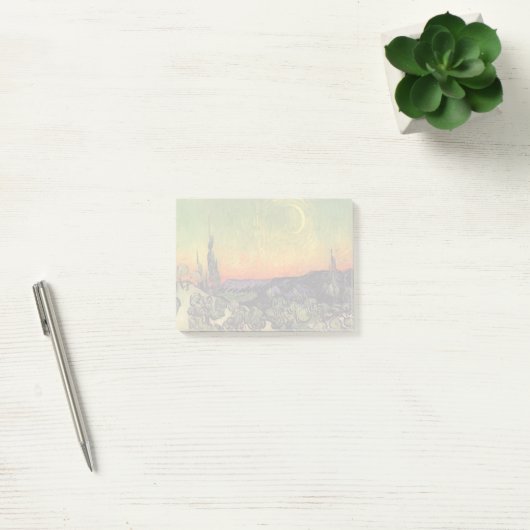 Post-it® Vincent Van Gogh Paysage de Moonlit (Bureau)