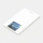 POST-IT® VINCENT VAN GOGH "STARRY NIGHT" POST IT NOTES (Incliné)