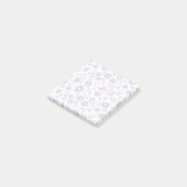 Post-it® Vintage Bloom Dusty Lavender - Neutre (Incliné)