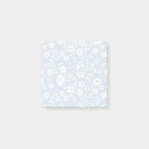 Post-it® Vintage Bloom Neutre - Bleu Poudre
