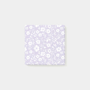 Post-it® Vintage Bloom Neutre - Lavande Poussiéreuse