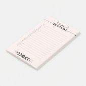 Post-it® Vintage céleste Personnalisé À Faire Liste (Incliné)