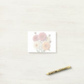 Post-it® Vintage Dahlia (Sur un bureau)