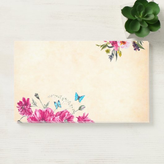 Post-it® Vintage floral (Bureau)