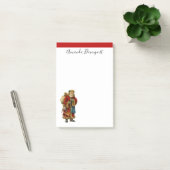 Post-it® Vintage Noël Vieux Monde Père Noël (Bureau)