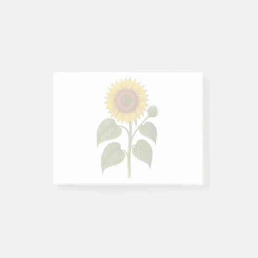 Post-it® Vintage Sunflower (Devant)