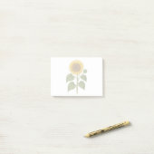 Post-it® Vintage Sunflower (Sur un bureau)