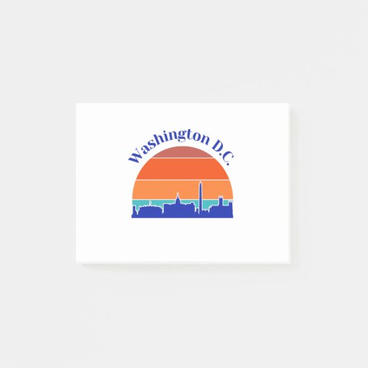 Post-it® Vintage Washington D.C. (Devant)