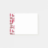 Post-it® Violet Holey Ovals (Devant)