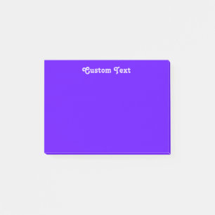 Post-it® Violet/Indigo personnalisé