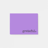 Post-it® violet reconnaissant (Devant)