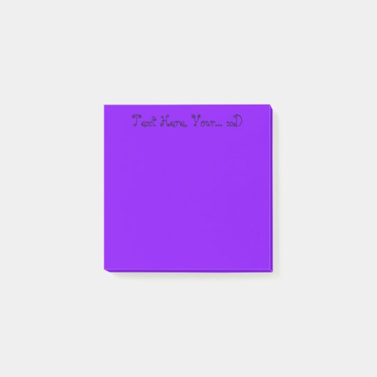 Post-it® Violet vibrant (Devant)
