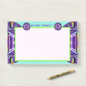 Post-it® Violet W3 (Sur un bureau)