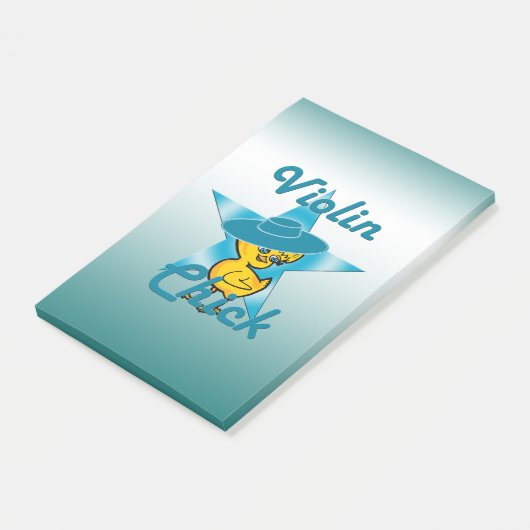 Post-it® Violin Chick #7 (Incliné)