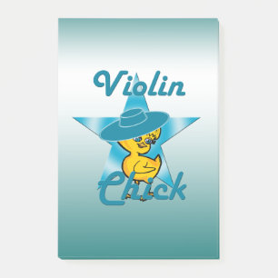 Post-it® Violin Chick #7