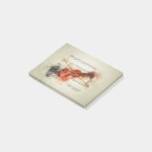 Post-it® Violon aquarelle (Incliné)