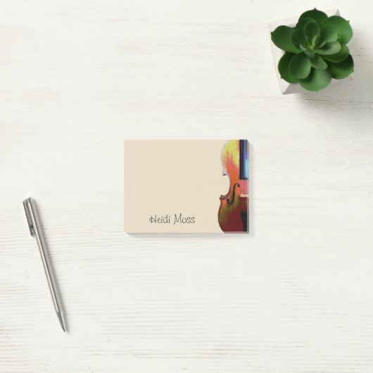 Post-it® Violon monographique (Bureau)