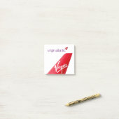 Post-it® virgin atlantic (Sur un bureau)