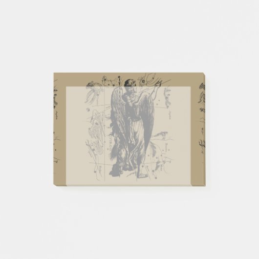 Post-it® Virgo Zodiac Constellation Hevelius 1690 (Devant)