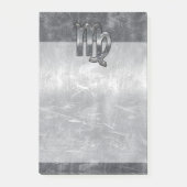 Post-it® Virgo Zodiac Sign dans Grunge Distressed Style Dec (Devant)