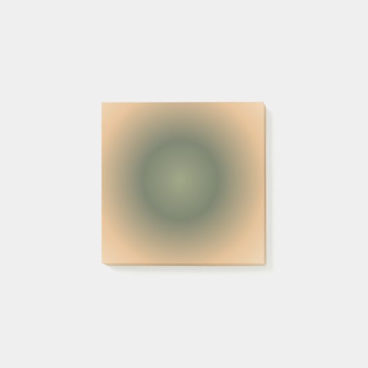 Post-it® Virgo Zodiac, Vert Brown Aura dégradé (Devant)