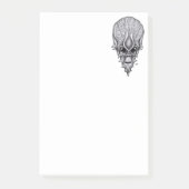 Post-it® Visage Alien, Reconstruction faciale du crâne afri (Devant)