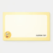 Post-it® Visage avec langue tirée et œil qui cligne (Devant)