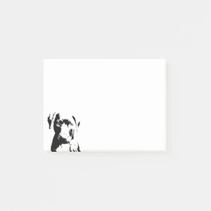 Post-it® Visage de chiot de Pitbull