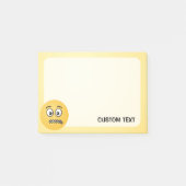 Post-it® Visage de la bouche de zipper (Devant)