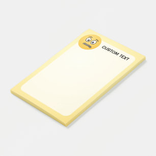 Post-it® Visage de la bouche de zipper
