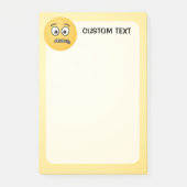 Post-it® Visage de la bouche de zipper (Devant)