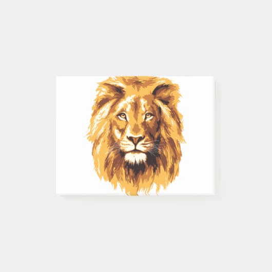 Post-it® Visage de lion (Devant)