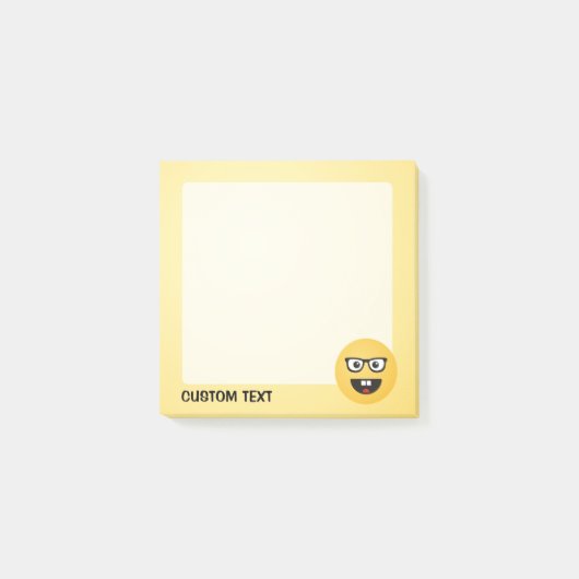 Post-it® Visage de Nerd (Devant)