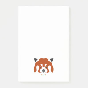 POST-IT® VISAGE DE PANDA ROUX