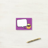 Post-it® Visage déprimé Grumpey (Sur un bureau)